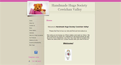 Desktop Screenshot of handmadehugscowichan.com